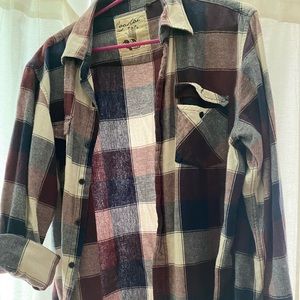 Faded Plaid long sleeve